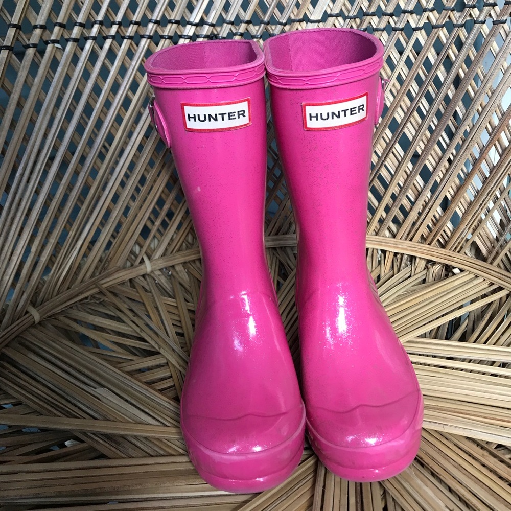 Girls hunter rain boots kids
